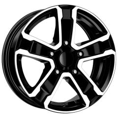 16'' 5x130 Mercedes G-Class Volkswagen Touareg  Ssangyong Black Diamond Jant Takım
