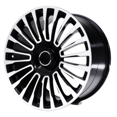19'' İnç 5X112 19X8.5-9.5 Et38/48 Maybach Black Machined  Jant Takım