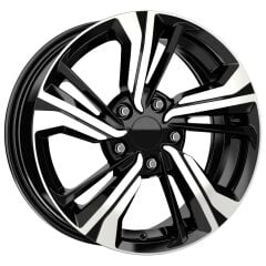 16 İnç 5X114.3 Honda Hyundai Nissan Black Diamond Jant Takım