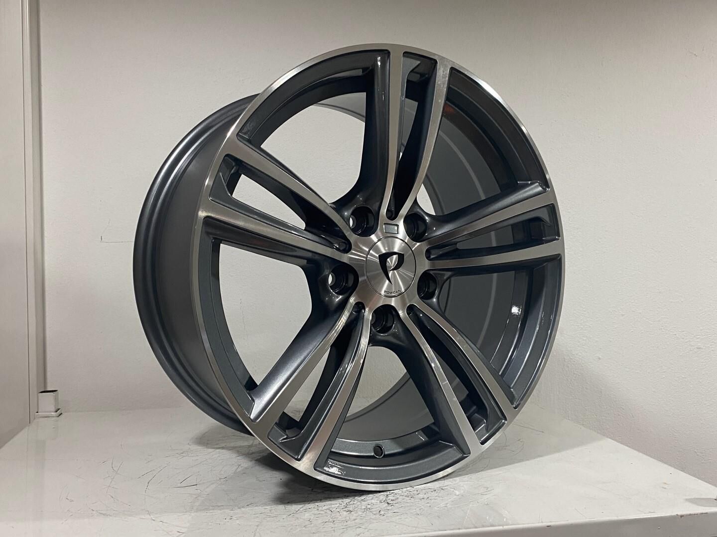 17 İnç 5X120 Bmw Land Rover Gun Machined Jant Takım