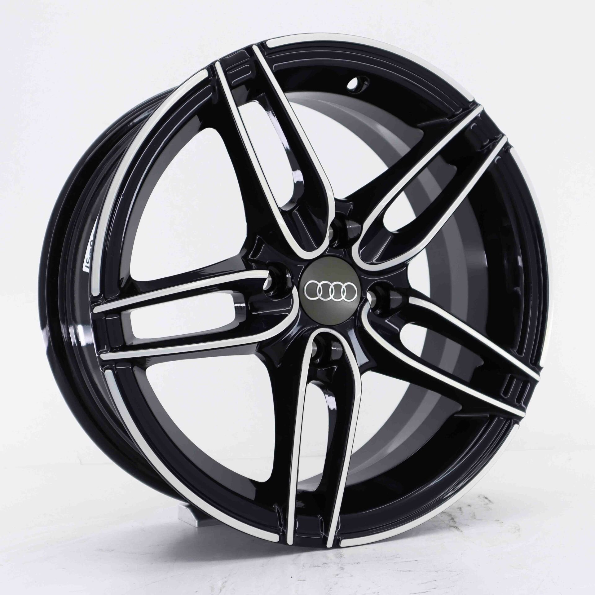 15 İnç 4X100 Fiat-Honda-Renault-Dacia Black Machined Jant Takım