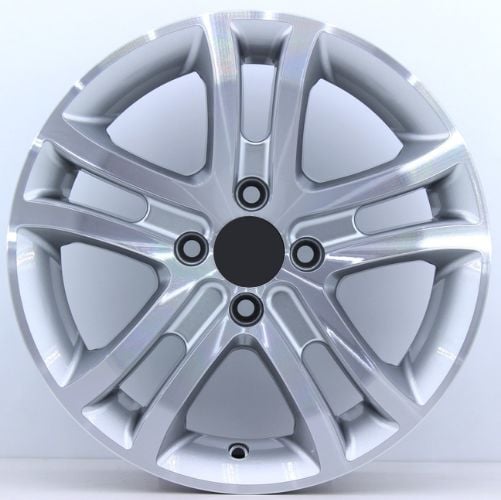 15 inç 4x100 Hyundai Honda Fiat Uyumlu Crystal Silver Polish Jant Takımı | R1 Wheels
