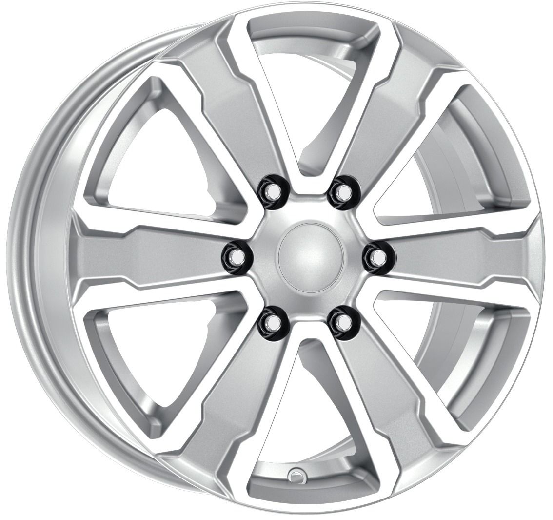 16'' 6x130 Volkswagen Crafter Mercedes Sprinter Silver Jant Takım