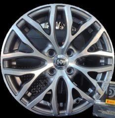 15 İnç 4X100 Dacia Toyota Renault Fiat Honda Opel Hyundai Kia Gun Metal Diamond Jant Takımı
