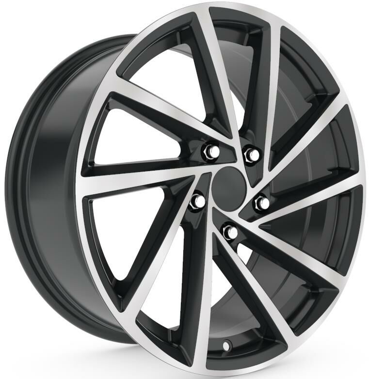 17 İnç 5X112 Volkswagen Seat Skoda Black Diamond Jant Takım