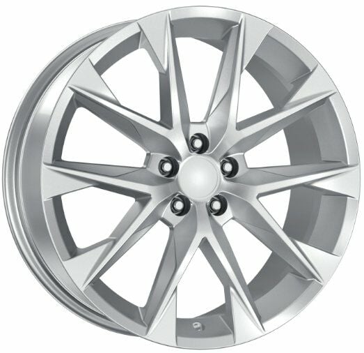 18 İnç 5x112 Seat Leon Volkswagen Uyumlu Yenilenmiş Silver Jant Takımı  | R1 Wheels