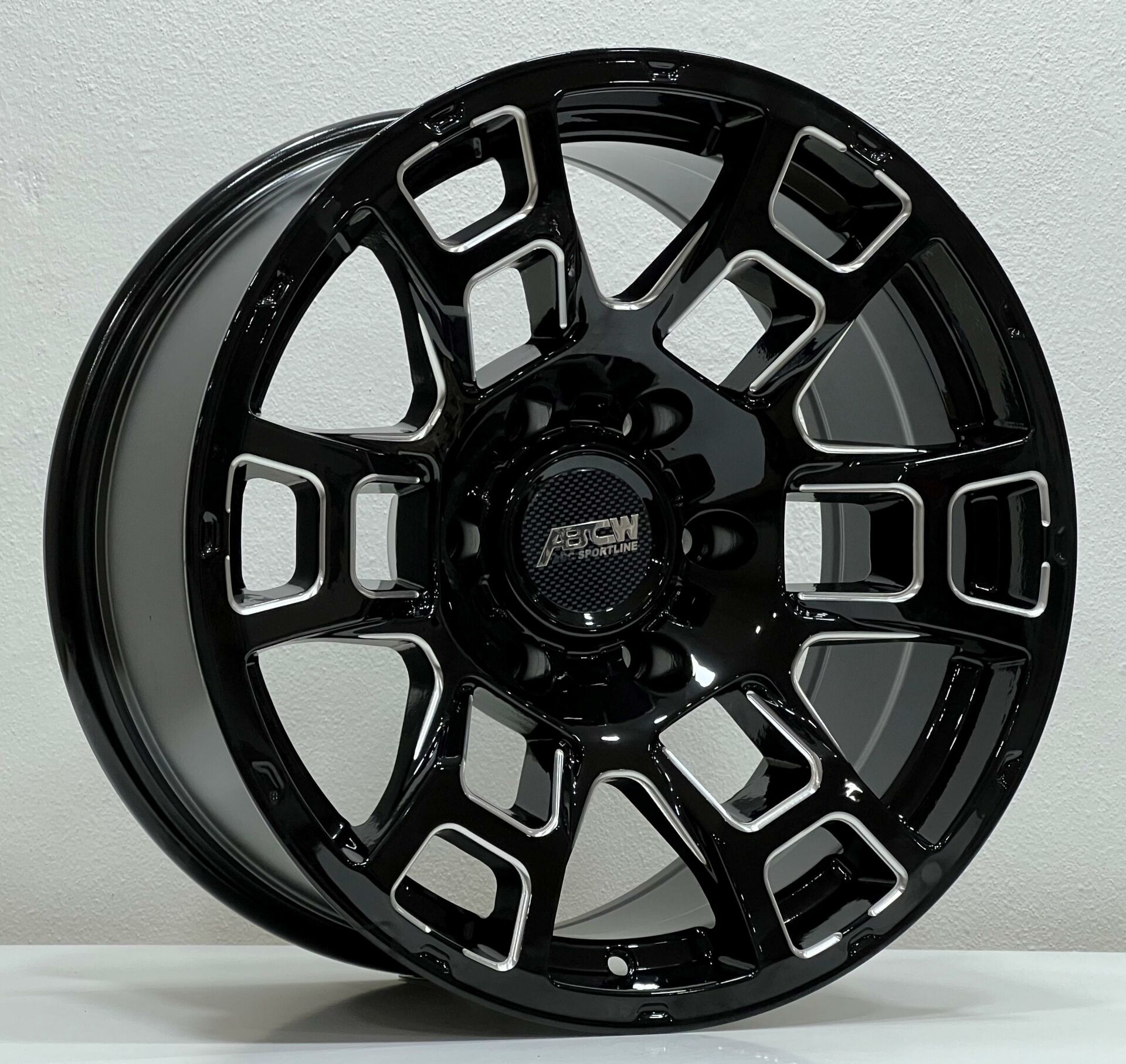 17 İnç 6X139.7 Ford Ranger Mitsubishi L200 Nissan Navara Black Mıllıng Jant Takım