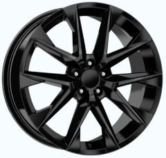18 İnç 5x112 Seat Leon FR Akrep Skoda Volkwagen Audi Uyumlu Black Jant Takımı