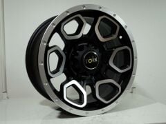17'' 6X139.7 Ford Ranger Nissan Navara Mat Black Machined Jant Takım