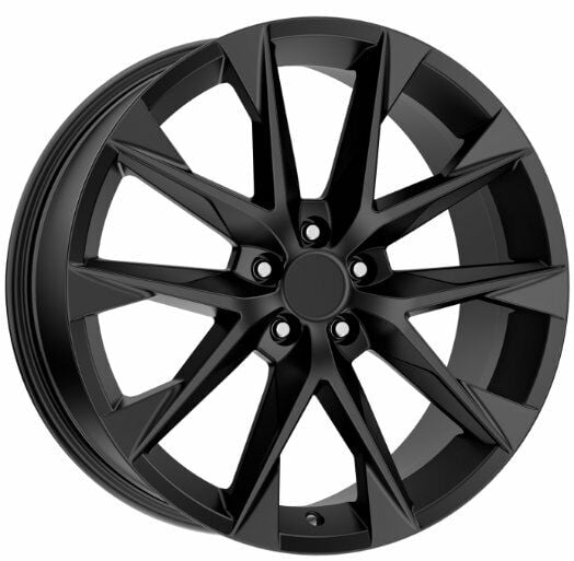 18 İnç 5x112 Seat Audi Skoda Uyumlu Mat Siyah Jant Takımı