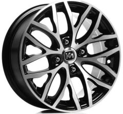 15 İnç 4X108 Peugeot Citroen Black Diamond Jant Takım