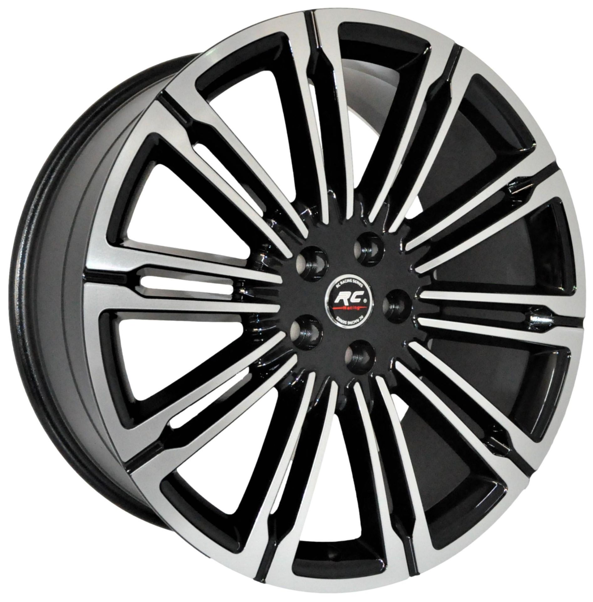 22'' 5X120 Bmw Range Rover Sport Black Polish Jant Takım