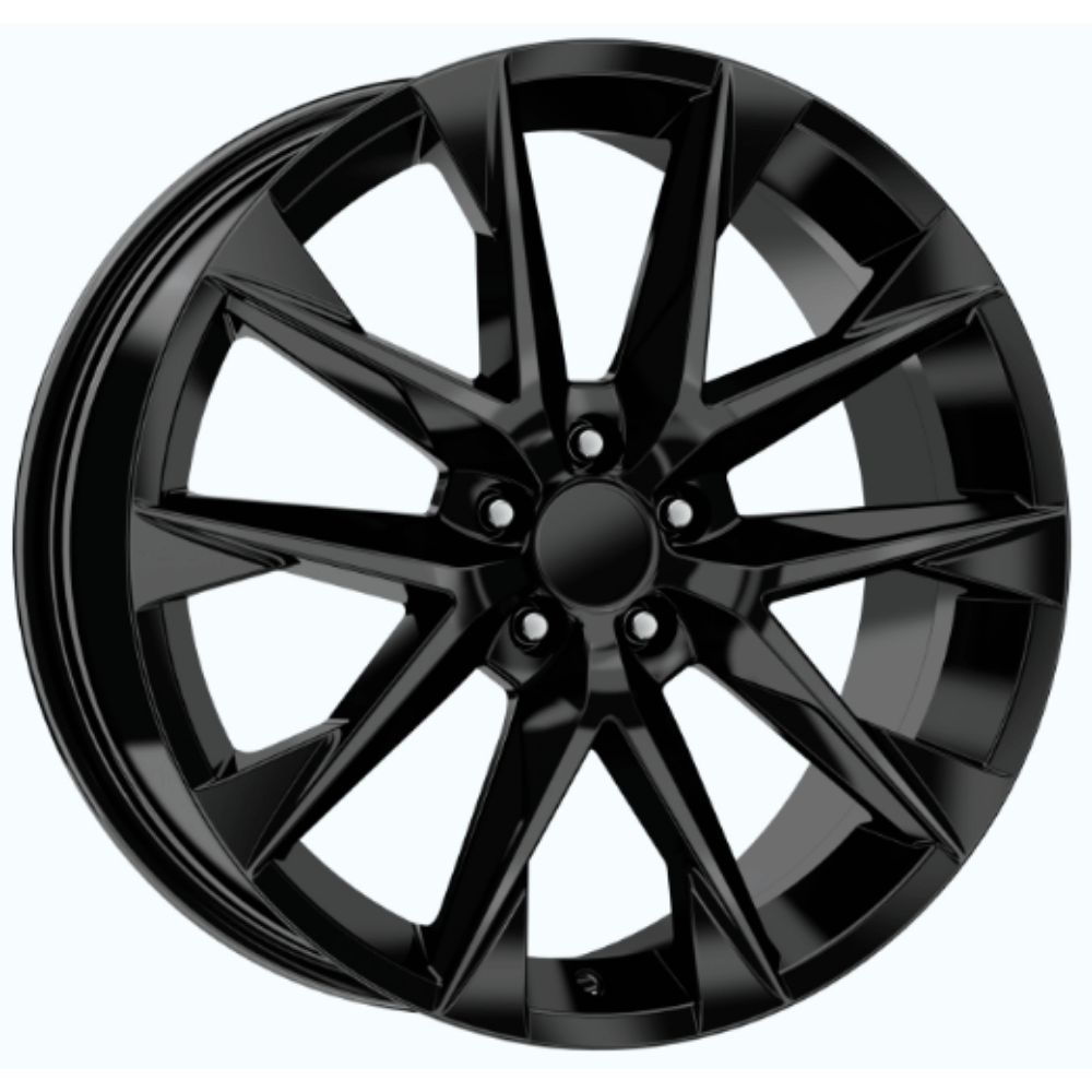 18 İnç 5x100 Toyota Volkswagen Audi Seat Uyumlu Black Jant Takımı