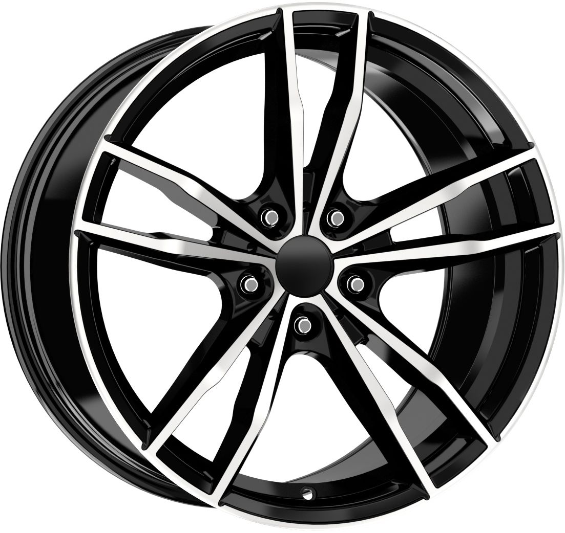 19 İnç 5x120 BMW Uyumlu Çift Aplikasyon Black Diamond Jant Takımı