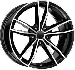 19 İnç 5x112 Mercedes Audi Seat Volkswagen Uyumlu Black Diamond Jant Takımı