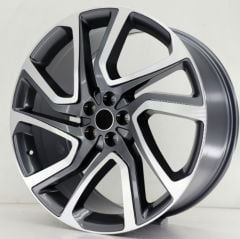 22'' 5X120 Bmw Range Rover Sport Gun Machıned Jant Takım