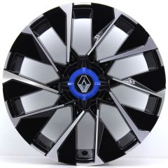 17 İnç 4X100 Yeni Clio İcon Black Polish Jant Takım