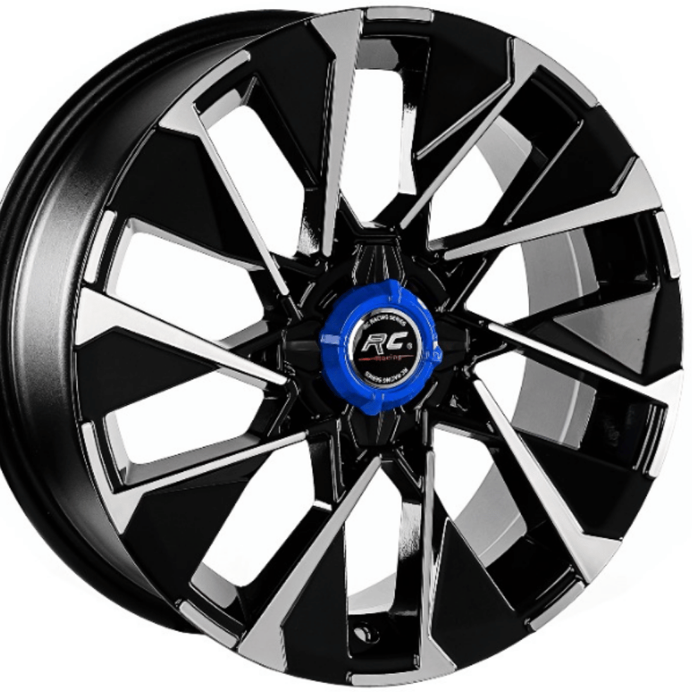 17 İnç 4x100 Honda Toyota Uyumlu Black Face Jant Takımı