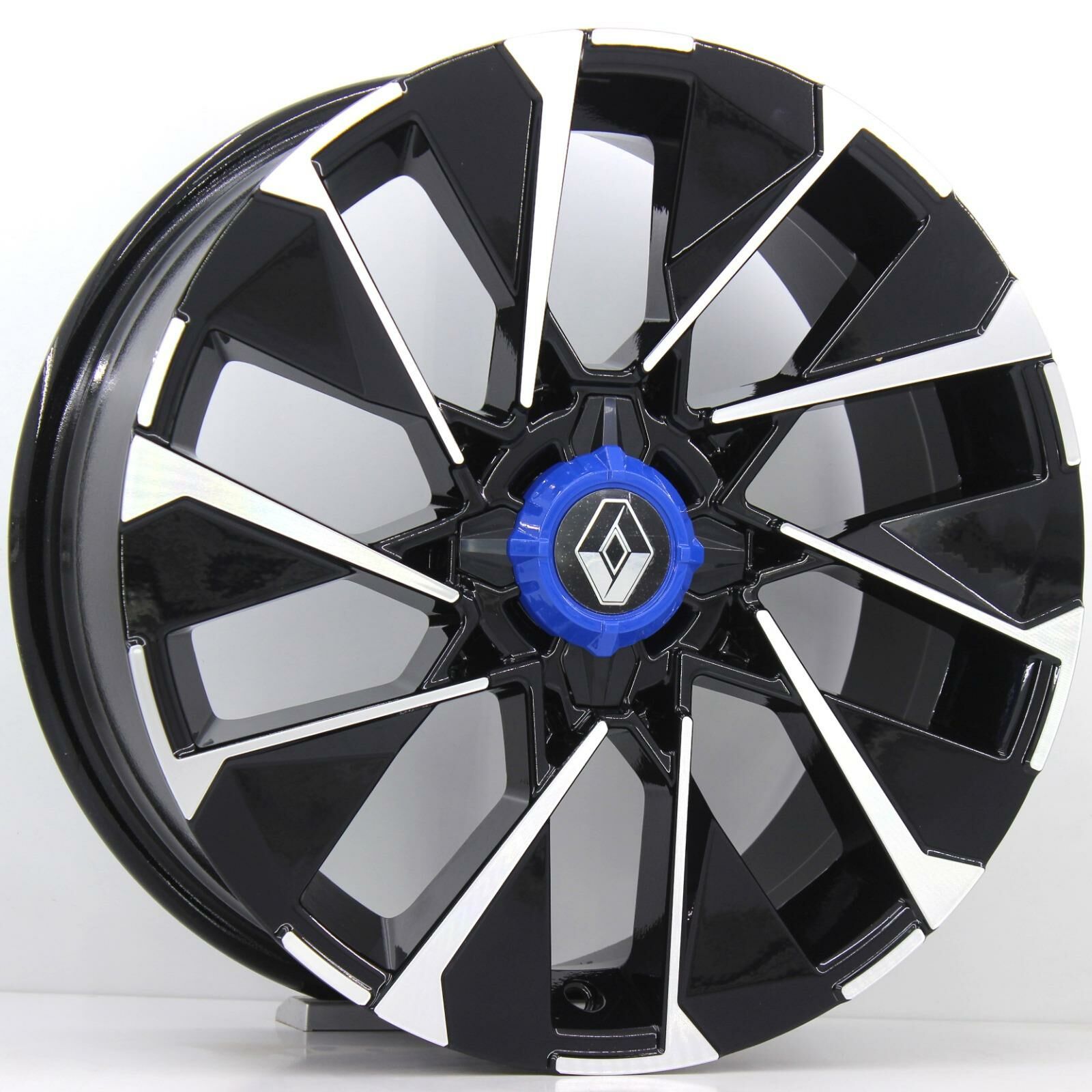 16 İnç 4X100 Yeni Clio İcon Black Polish Jant Takımı