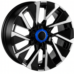 16 İnç 4x100 Fiat Hyundai Renault Toyota Uyumlu Black Machined Jant Takımı
