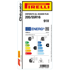 Pirelli 205/55R16 91V Cinturato All Season Plus  4 Mevsim Lastik (2025)