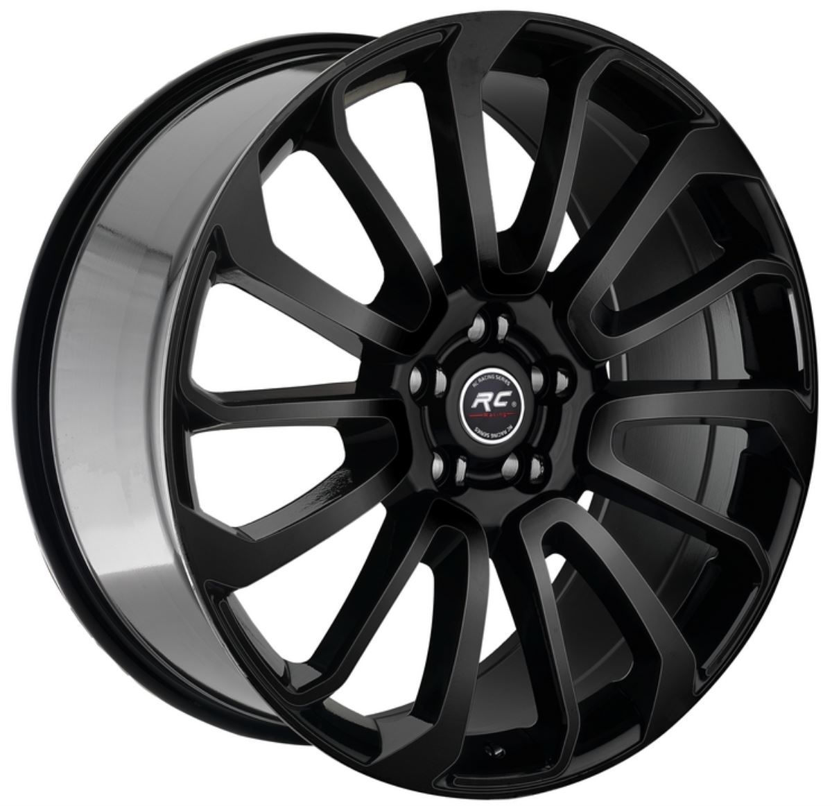 22 İnç 5X120 22*9.5 Et45 Range Rover Türbülans Black Jant Takım