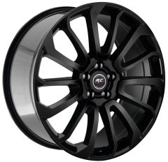 22 İnç 5X120 22*9.5 Et45 Range Rover Türbülans Black Jant Takım
