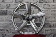 15 İnç 4x100 Honda Fiat Hyundai Uyumlu Silver Polish Jant Takımı | R1 Wheels
