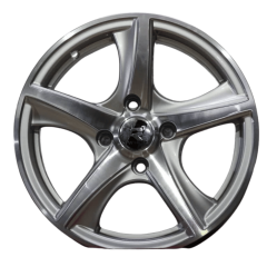 15 İnç 4x100 Honda Fiat Hyundai Uyumlu Silver Polish Jant Takımı | R1 Wheels