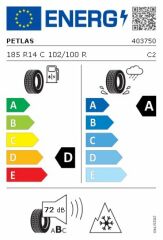 Petlas 185R14C 102/100 pr Vanmaster + A/S(2024)
