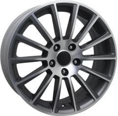 17 İnç 5x112 Mercedes Audi Seat Uyumlu Gun Metal Diamond Jant Takımı