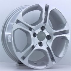 15 İnç 4X100 Renault Fiat Honda Hyundai Opel Toyota Volkswagen Golf 1 Skoda Felicia Silver Jant Takımı