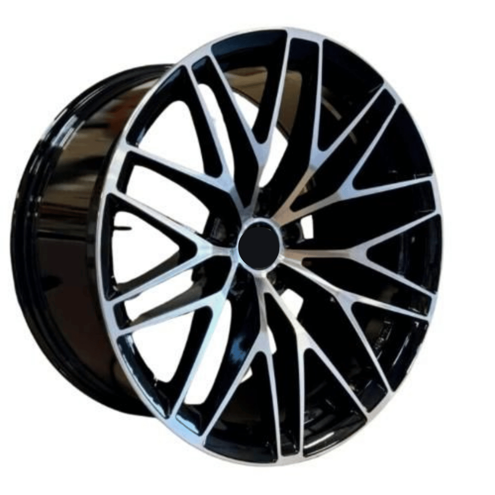 20 İnç 5x112 Mercedes & Audi & Porsche Uyumlu Isıl İşlemli Siyah Jant Modeli | R1 Wheels