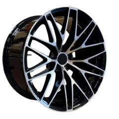20 İnç 5x112 Mercedes & Audi & Porsche Uyumlu Isıl İşlemli Siyah Jant Modeli | R1 Wheels