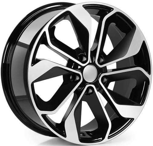 17 İnç Megane Nissan Uyumlu Black Diamond Jant Takım