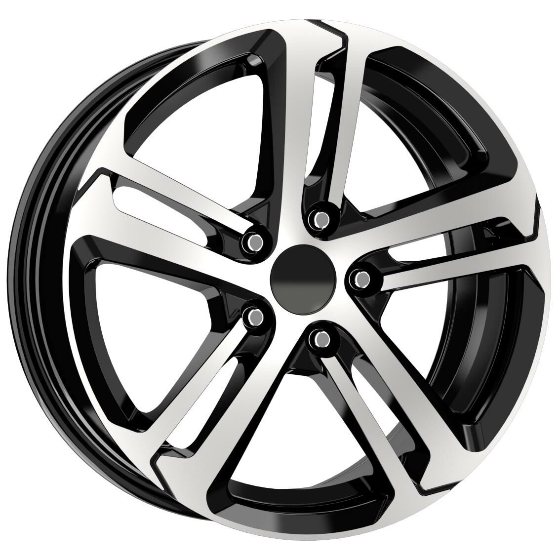 17 İnç 5X108 Opel Combo Peugeot Volvo Ford Renault Black Diamond Jant Takım