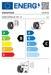 Goodyear 205/55R16 91V Eagle Sport 2 2024 Yaz Lastiği