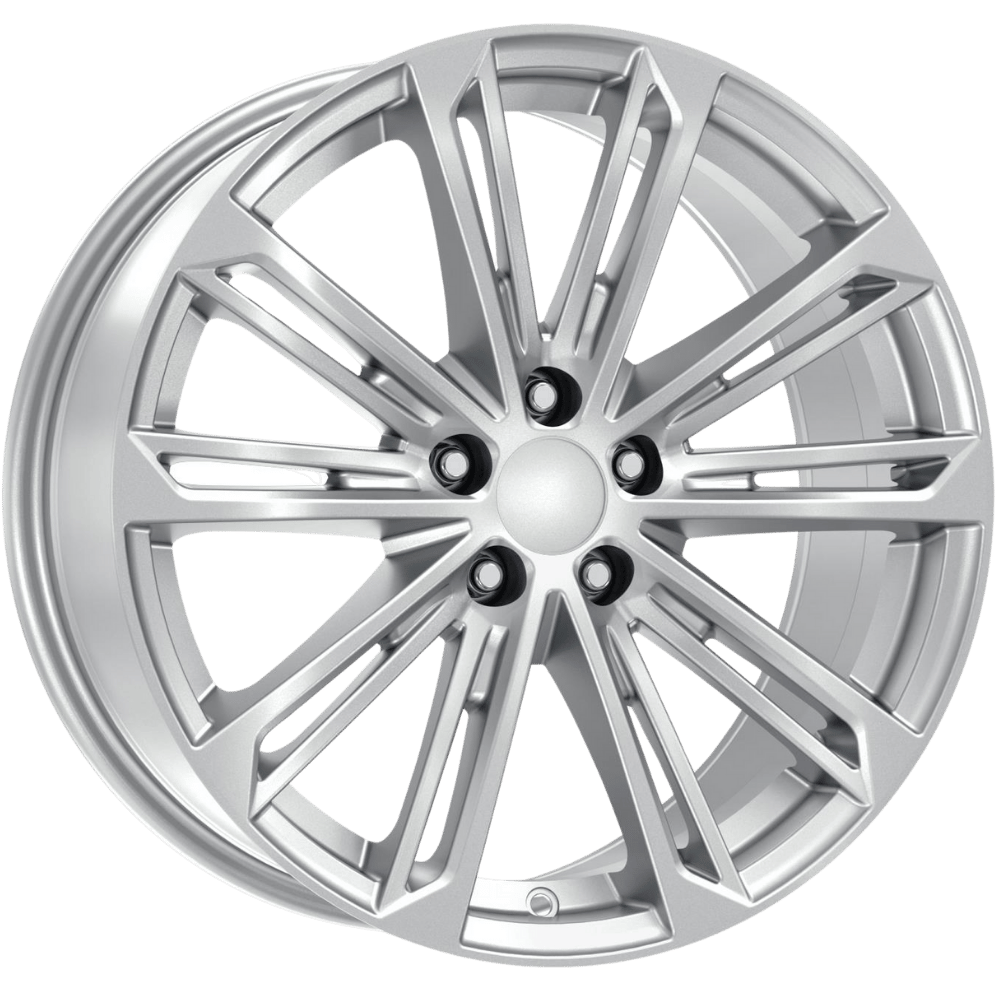 19 İnç 5x112 Audi Volkswagen Seat Skoda Uyumlu Silver Jant Takımı | R1 Wheels