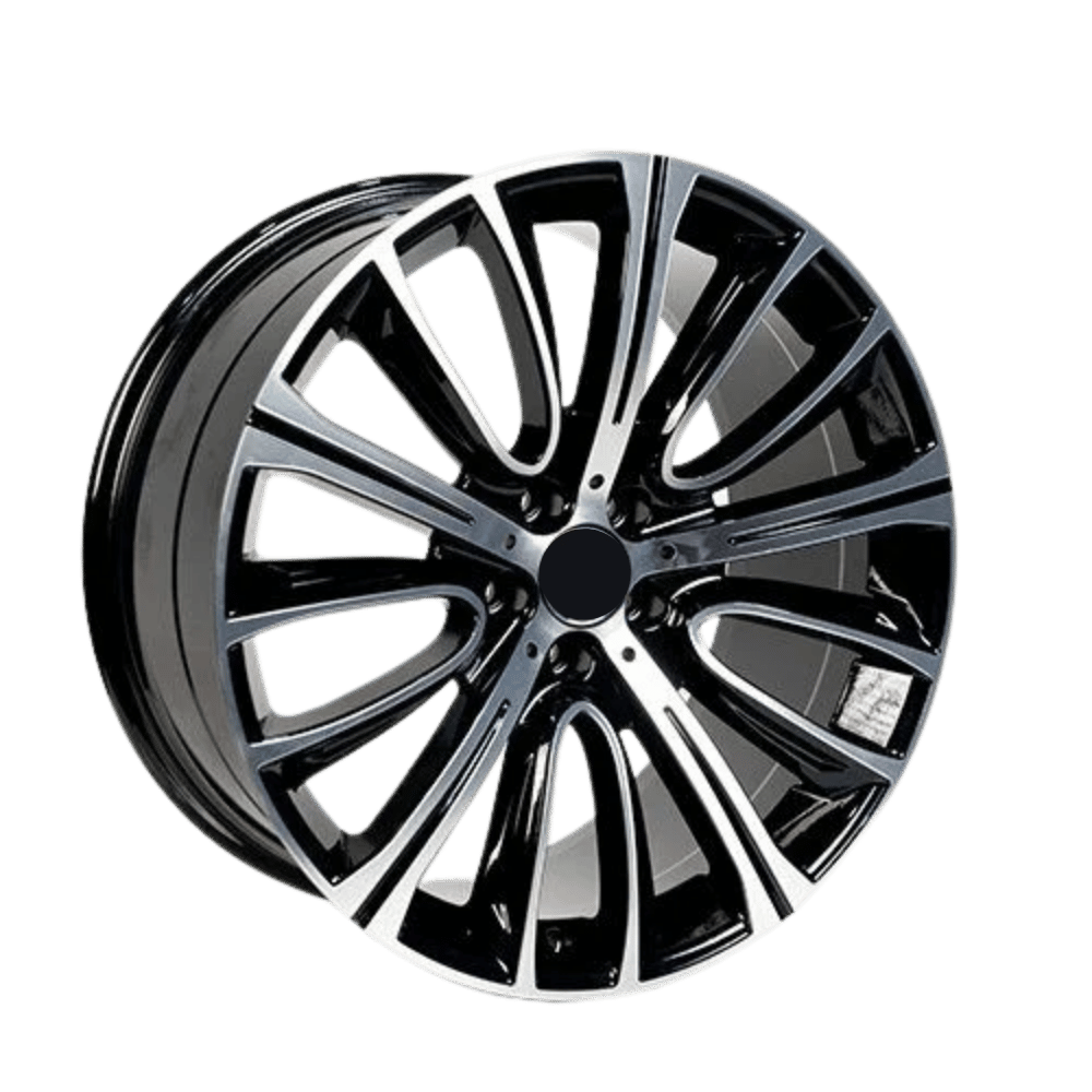 20 İnç 5x112 Mercedes & BMW Uyumlu Parlak Siyah Alüminyum Jant Takımı | R1 Wheels