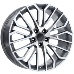 18 İnç 5x112 Audi Volkswagen Mercedes Uyumlu Gun Metal Diamond Jant Takımı