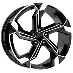 18 İnç 5x112 Audi Volkswagen Mercedes Uyumlu Black Diamond Jant Takımı