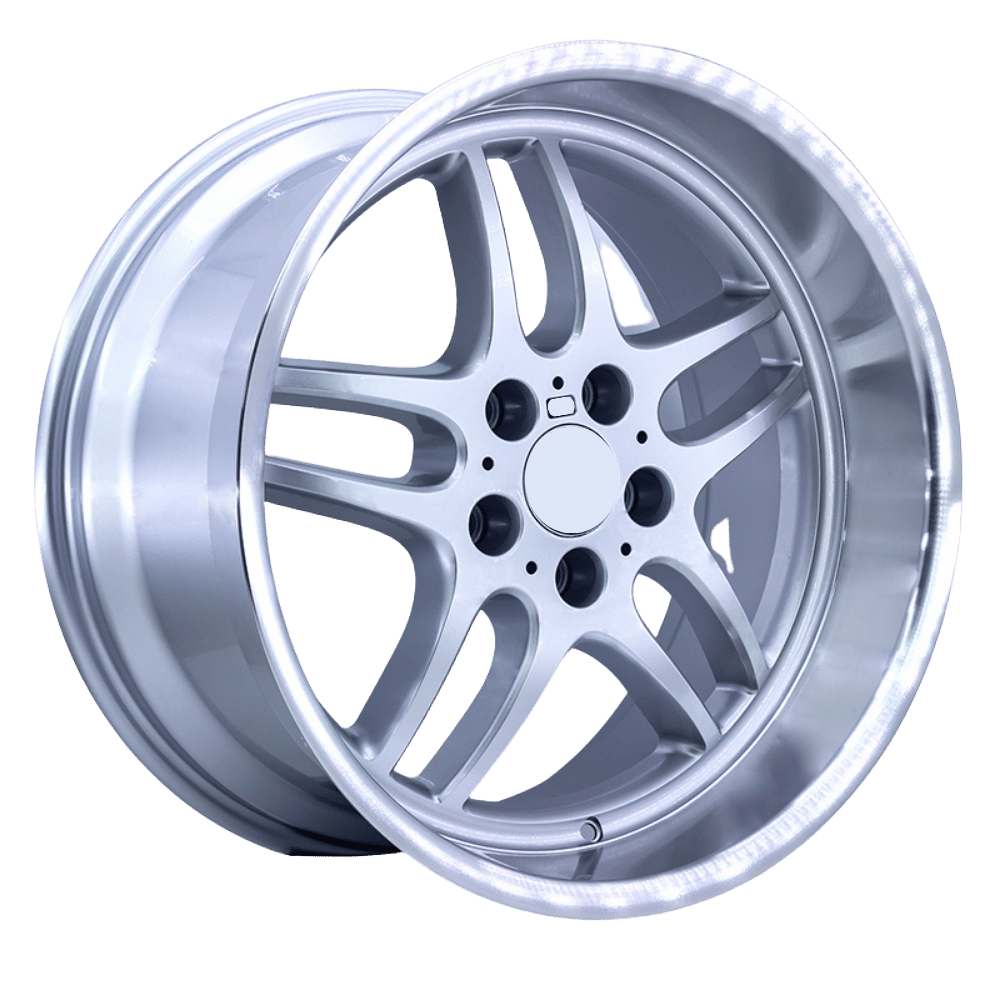 19 İnç 5x120 BMW Chevrolet Uyumlu Silver Jant Takımı | R1 Wheels