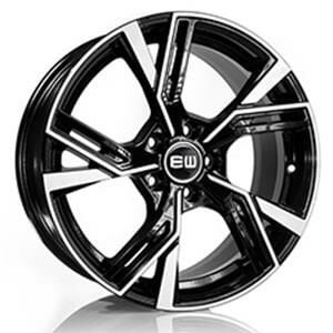 17 İnç 5X112 Audi A1 A2 A3 A4 A5 A6 A7 A8 Black Lip Jant Takım