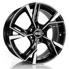 17 İnç 5X112 Audi A1 A2 A3 A4 A5 A6 A7 A8 Black Lip Jant Takım