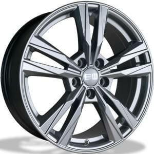 17'' 5x108 Ford Renault Volvo Crystal Silver Jant Takım