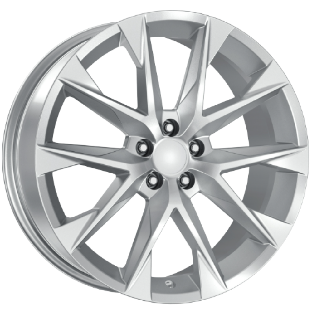 18 İnç 5x100 Volkswagen Seat Uyumlu Silver S Jant Takımı | R1 Wheels