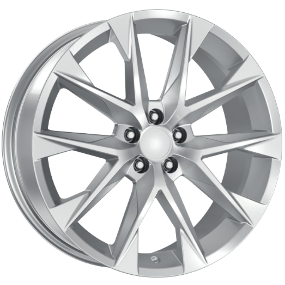 18 İnç 5x100 Seat Volkswagen Polo Fiat Uyumlu Akrep Silver Jant Takımı