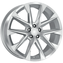 18 İnç 5x100 Volkswagen Seat Uyumlu Silver S Jant Takımı | R1 Wheels