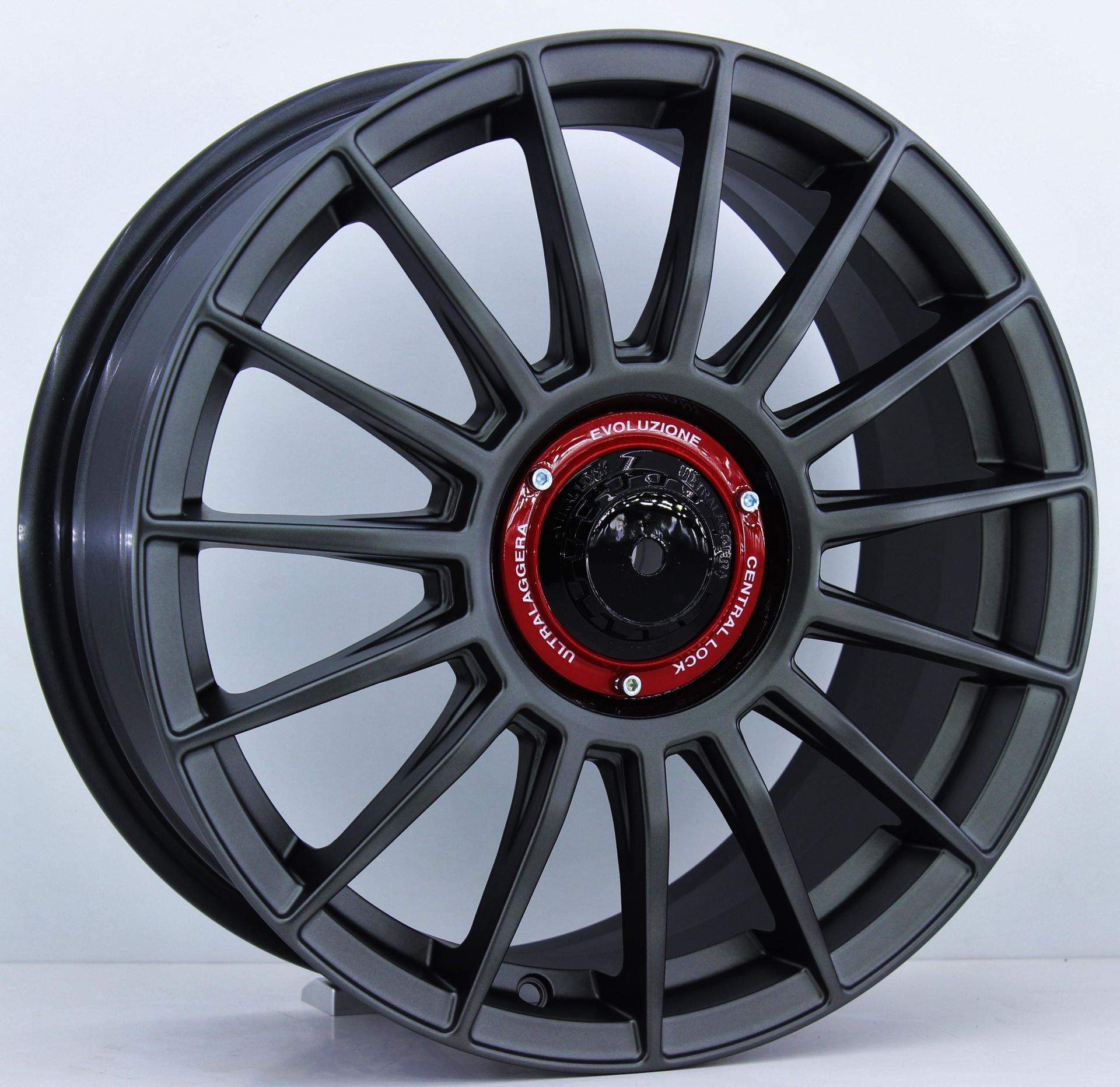 17'' 4x100 Fiat Punto Honda Jazz Hyundai Getz İ10 İ20 Nissan Renault Opel Supersport Mat Gun Metal Jant Takım