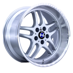 18 İnç 5x120 BMW Chevrolet Uyumlu Silver Jant Takımı | R1 Wheels